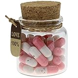 Capsule Letters Message in a Bottle