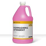 AmazonCommercial Dishwashing Detergent, 1-Gallon, 4-Pack