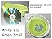 Japanese Design 2.1Qt (2L) Rice Washer Strainer Colanders for Vegetable, Bean, Fruit, Pasta (Small, White)