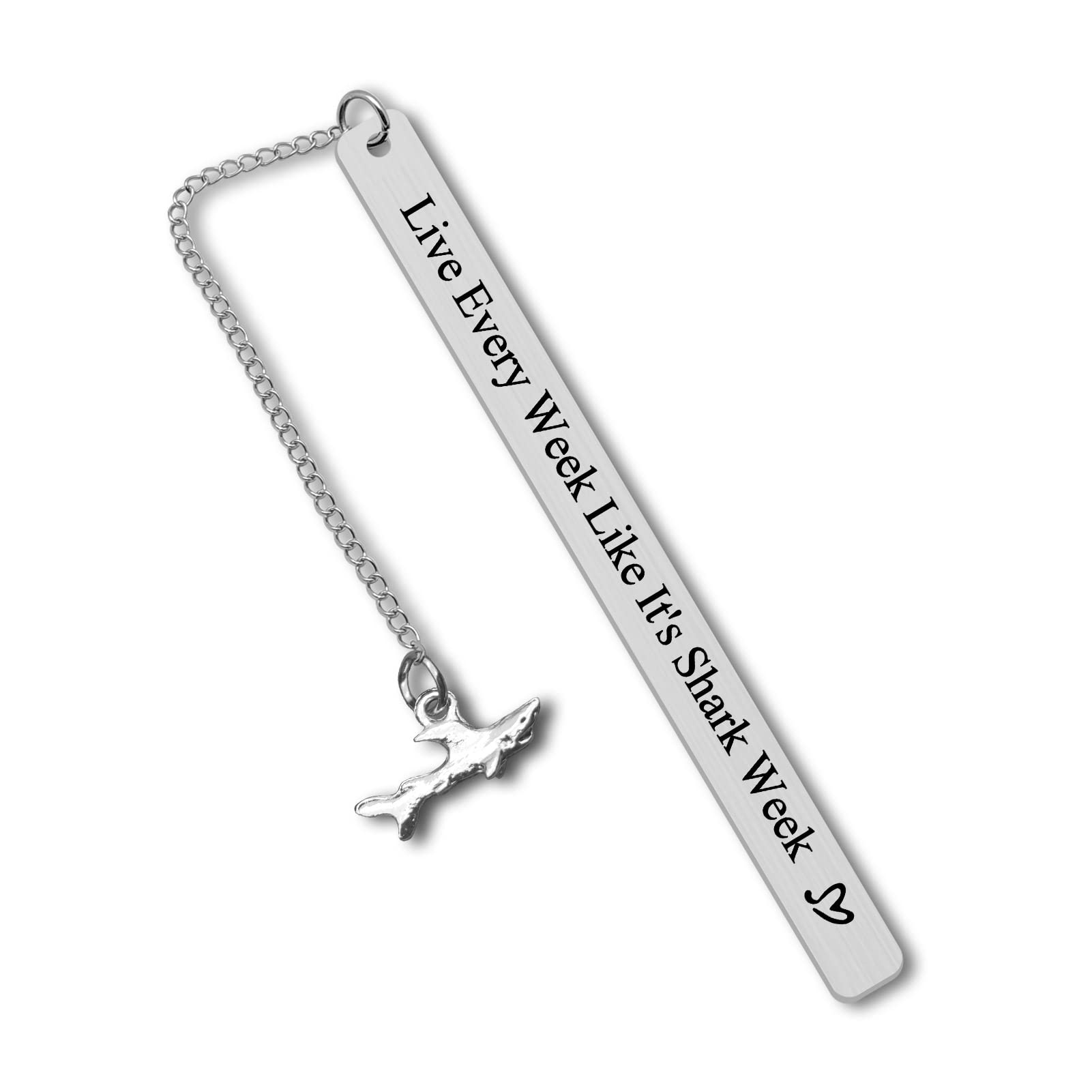 Shark Bookmark Gift for Shark Lovers Book Lover Gifts Reading Lovers Bookworm Gifts Metal Bookmark Colleague Friends Colleague Gift Book Accessories Graduation Present
