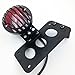 HTTMT - Side Mount License Bracket Tail Light For Custom Bobber Chopper Sportster XL [P/N: MT401-BK]
