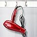 JINRI Professional Household Negative Ionic Hair Dryer 1875W DC Motor Blow Dryer 2 Speeds 3 Heat Settings Cold Shot Button with Styling Concentrator Nozzle(Red)
