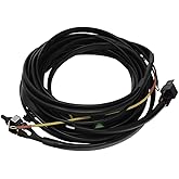 Baja Designs 2-Light Wiring Harness for LP6, LP9 Pro Series LED, 3-way Switch, Hi/Off/Low, 144" (Model 640172)