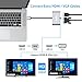 Ray Cue USB 3.0 to HDMI VGA Adapter, USB to HDMI VGA Sync Output, 1080P Video Graphics Converter for Multiple Monitors, Support Windows 7/8/10 ONLY[ NO MAC OS & Linux & Vista ]