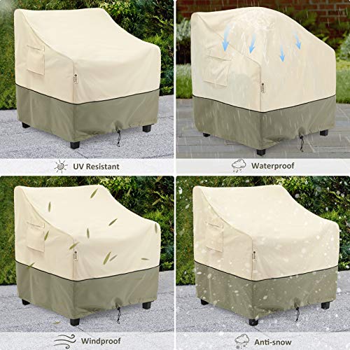 COSFLY Outdoor Furniture Patio Chair Covers Waterproof Clearance