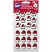Dot Matrix Icing Decorations 24/Pkg-Santa Hats & Mittens