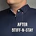 Wurkin Stiffs Stiff-N-Stay Plastic Magnetic Collar Stays in storage tin - 2 Pair