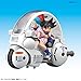 Bandai Model Kit-55208 55208 Dragon Ball Mecha Collection-01 Bulma Cap Motorcycle, 16392
