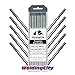 WeldingCity 10-pcs Premium TIG Welding Tungsten Electrode Rod 2.0% Ceriated (Gray/AWS: EWCe20) 3/32
