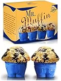 Set of 6 Mr Muffin Muffin Top Bake Cups with FREE EBook 