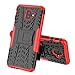 Galaxy J6 Plus Case Armor DWaybox Hybrid Rugged Heavy Duty Hard Back Cover Case with Kickstand for Samsung Galaxy J6 Plus/J6 Prime 2018/J4 Plus/J4 Prime 2018 6.0 Inch (Red)