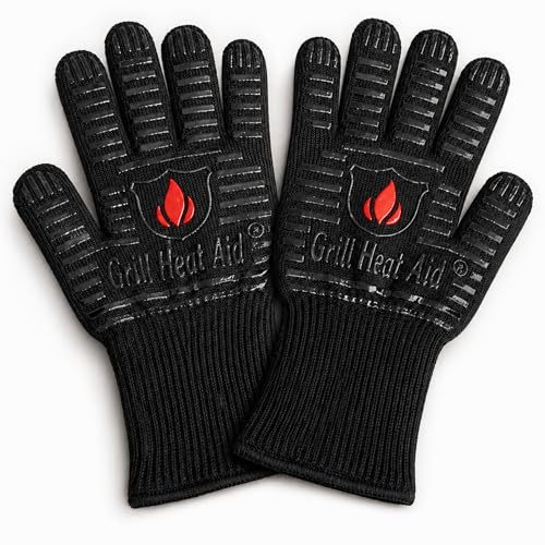 Grill Gloves Heat Proof for Grilling
