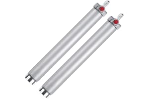A-Premium Convertible Top Hydraulic Cylinders Compatible with Chevrolet Impala 1965-1970 & Cadillac DeVille 1965-1970, Eldorado 1965-1966 & Buick Electra LeSabre, 1968-1970, Convertible, 2-PC Set