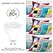SHINE HAI GU10 LED Bulbs 50W Equivalent, 4000K Neutral White Spotlight Bulb GU10 Base, Led Light Bulbs 120V, 3 Years Warranty, Pack of 12