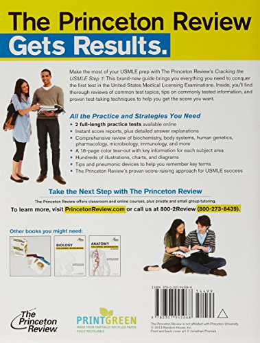 Cracking the USMLE Step 1, with 2 Practice Tests (Professional Test Preparation) - Thumbnail 2
