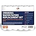 Aquaboon 6-Pack of 5 Micron 10" Sediment Water Filter Replacement Cartridge for Any Standard RO Unit | Whole House Sediment Filtration | Compatible with Dupont WFPFC5002, Pentek DGD Series, RFC