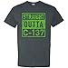 UGP Campus Apparel Straight Outta C-137 Funny Rick Dimension C-137 T Shirt - Large - Dark Heather