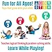 USA Toyz Quarks STEM Building Toys Construction Set - 160 Pc Educational Engineering Toys for Kids with Multilink Spheres, Rods and Panels