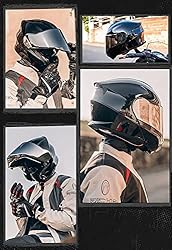 Bluetooth Flip Up Motorcycle Helmet for Women and