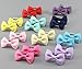 Hair Tie Baby Girls Boys Bows Kids Head Bands Elastics Pigtail Ponytail Holder Toddler Kids Fabric 20PCs