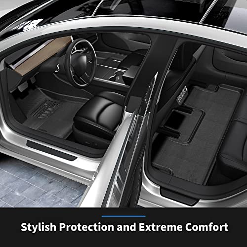 OEDRO Floor Mats Fits for Tesla Model Y 20202023, Custom Fit All