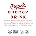 GURU Organic Energy Drink – Delicious-Tasting, Vegan, Non-GMO Natural Energy – Experience All Day Energy Without the Jitters, Rush or Crash – 4 x 8oz/250ml Cans