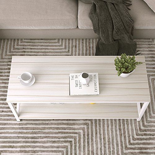 image for DlandHome Dland Coffee Table TV Stand 39'', Rectangular Composite Wood