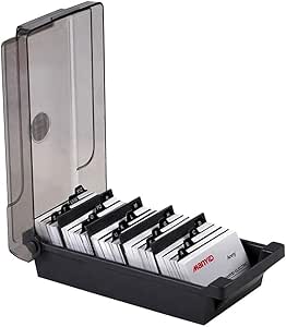 Caja para tarjetas de visita, 500 tarjetas de visita, caja de ...