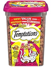 Temptations Cat Treats, Mix-Ups Meaty (Chicken, Turkey & Beef Flavour), 454g Tub (58496440640)