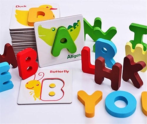 Classic Wooden Building Block Set - for Toddlers Preschool Age - Hardwood Plain &amp; Colored Small Wood Blocks for Boys &amp; Girls - Basic Educational Build &amp; Play Toy