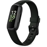 Google Fitbit Inspire 3 - Midnight Zen/Black - Small and Large Bands | Stress management, sleep tracking, 24/7 heart rate, 3-month Google Health Premium membership included, small and large bands