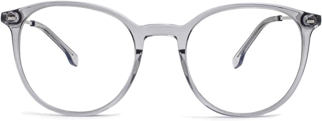 Gatton Design Blue Light Glasses, Transparent Grey, Round Style - Image 3