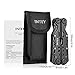 INTEY Multitool Knife Multi Tool Black Oxide Stainless Steel 11 in 1 Multiplier with Nylon Sheath