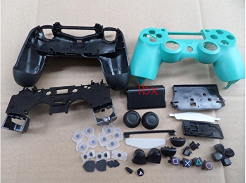 Replacement Repair Matt Housing Shell+Buttons+Pad Case Part for PS4 PS 4 Controller DualShock4 4 Color Green