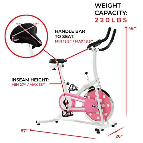sunny health and fitness bike instructions