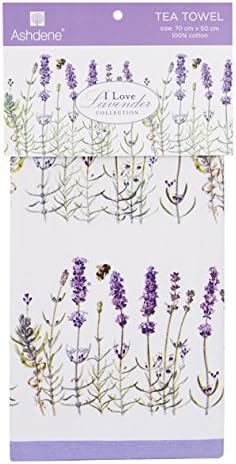 I LOVE LAVENDER 40031 Tea Towel, Small