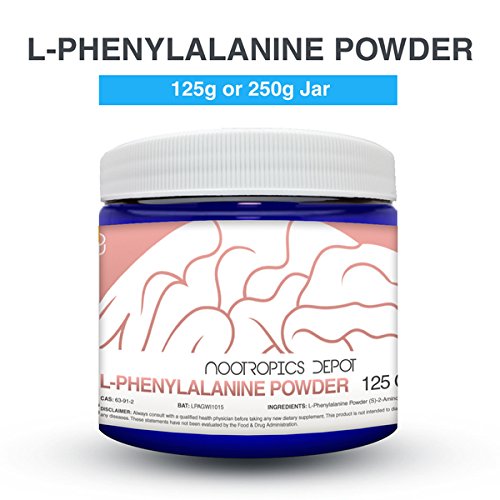 L-phenylalanine powder 125 grams