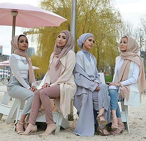 Long Cotton Head Wrap Scarf for Women African Breathable Hair Jersey Turban Headwrap Light Grey 6 Long Cotton Head Wrap Scarf for Women African Breathable Hair Jersey Turban Headwrap Light Grey