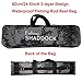 Shaddock Fishing 62CM/24.5-Inch Oxford Waterproof Fishing Rod Reel Bag Case Travel Organizer Tackle Tool Gear Storage Bag Case
