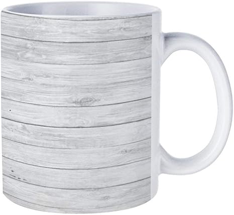 Amazon Co Jp 木目調の壁紙マグカップ おしゃれ セラミック コーヒーマグ 創意コップ かわいい ティーカップ 330ml ホーム キッチン