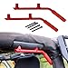 ABN Solid Steel Rear Red Grab Handles for Jeep Wrangler 2007-2016 2/4 Door