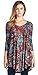 Popana Women’s Tunic Tops for Leggings Long Sleeve Shirt Plus Size Made in USA X-Large ST17
