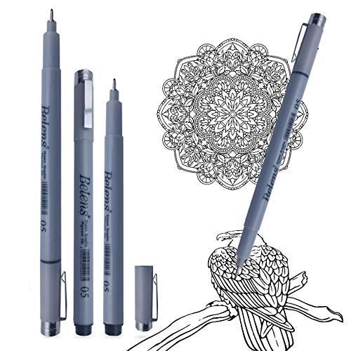 Calligraphy pens, Rilanmit Hand Lettering Pens Fineliner, Multiliner