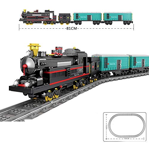 KAZI Elektrische Eisenbahn aus der CityTrain Serie, 841 Teile, KY98226 – Bild 3