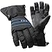 Men Ski Gloves Waterproof - Adult Cold Weather Winter Snow Full Finger Glove - Warmest ,Windproof Perfect for Snowboard,Snowmobile,Skiing,Snowboarding - Insert HIPOTEX Water Proof Bag