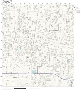 Amazon.com: ZIP Code Wall Map of Watauga, TX ZIP Code Map Laminated