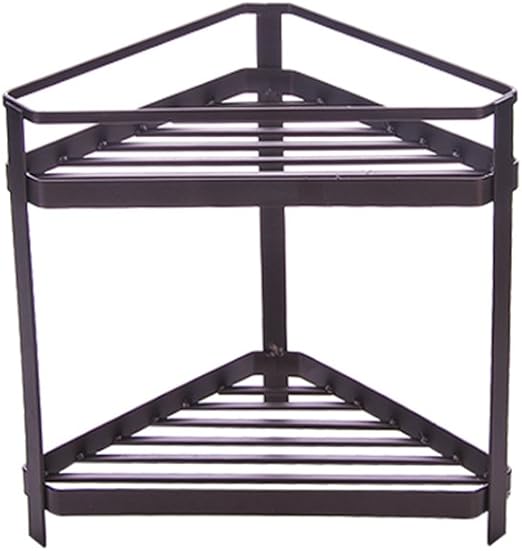 Estante de baño Estantes de almacenamiento de 2 niveles Artículos de