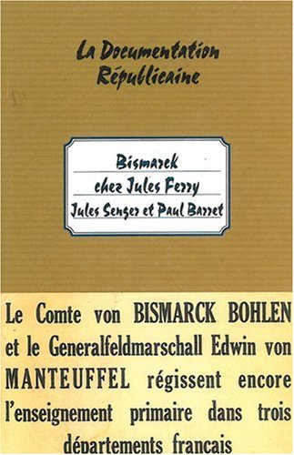 Bismarck chez Jules Ferry
