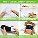 Eye Mask for Sleeping, Puffy Eyes, Dark Circles, Dry Eyes, Moist Heat Warm/Cold Compress Eye Mask, Stye Treatment Relief Eye Cover with Storage Pouchthumb 3