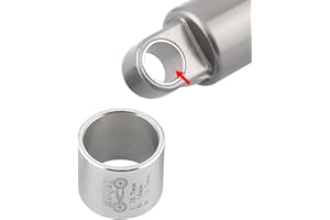 HOUSON Bicycle Rear Shock Bushing for MTB Suspension - Precision Stainless Steel Pillow Block Bearing for Shock Bushings, Wea